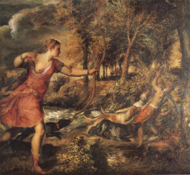 TIZIANO Vecellio The Death of AikedeAn oil painting image